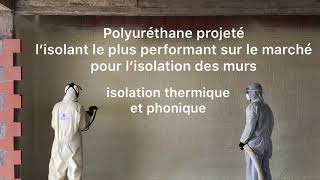 Isolation Polyuréthane Maroc  Murs [upl. by Awe]