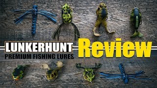 NEW LUNKER HUNT DRAGONFLY COMPACT FROG amp PROP SERIES REVIEW [upl. by Ddal]