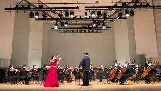 Saint Saens violin concerto no3  3rd mov Sieun Moon 14 years old [upl. by Davies]