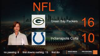 NFL Green Bay Packers vs Indianapolis Colts Game Week 2 [upl. by Nicholl]