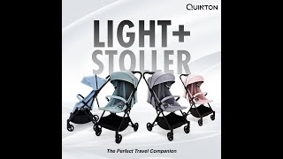 QUINTON LIGHT STROLLER ASSORTED COLOURS UPGRADED VERSION [upl. by Goodhen98]