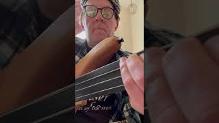 OOTBB 0184 “Grandma Ida” Fiddle Tune On Fretless Bass With Breathing [upl. by Enovad]