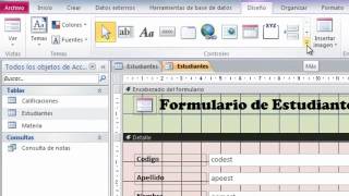 Crear Consultas y Formularios con Access [upl. by Barry]