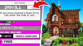 Best REALM SMP CODE For Minecraft Bedrock 120 [upl. by Nylad]