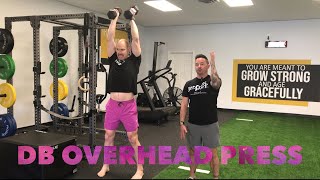 DB Overhead Press [upl. by Andrel]