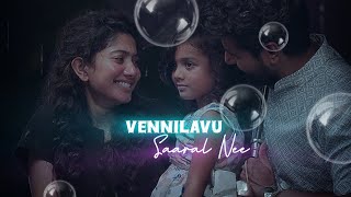 Vennilavu Saaral Nee 🤍🎶 Amaran  Sivakarthikeyan Sai pallavi GV Prakash WhatsApp Status Videos [upl. by Yorgerg]