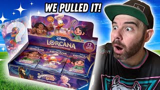 Opening a DISNEY LORCANA SHIMMERING SKIES Booster Box [upl. by Ecirtac299]