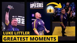 NEXT BIG DARTS STAR  11 minutes of Teenage sensation Luke Littler being an ABSOLUTE SHOWMAN [upl. by Jezabel]