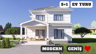 Modern 51 Dubleks Ev Turu  Dubleks Ev Yapımı  Dubleks Ev Modelleri [upl. by Aleydis21]