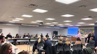 Hudsonville Public Schools Board of Education Meeting 11824 [upl. by Isabea]