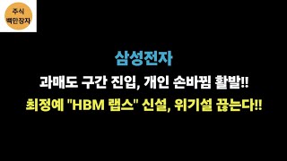 삼성전자 과매도 구간 진입 개인 손바뀜 활발 최정예 quotHBM 랩스quot 신설 위기설 끊는다 [upl. by Olav]