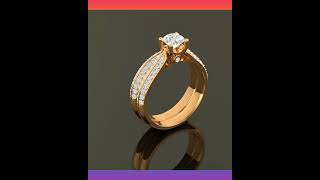 Rendering jewelry in keyshot Engagement Ring [upl. by Anoniw]