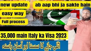 Italy Visa Update 2024  Italy Visa For pakistan italy [upl. by Nnylsor]