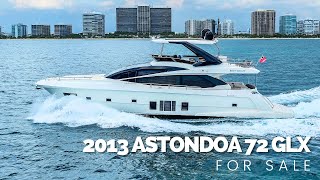 2013 Astondoa 72 GLX For Sale  Yachts360 [upl. by Hilaria42]