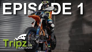 Tripz Racing Supermoto Vlog Episode 1 [upl. by Gore]