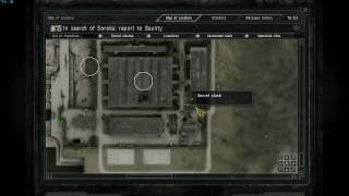 Stalker Call of Pripyat  Streloks secret stashes  Walkthrough [upl. by Jermayne]