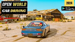 Top 5 New Open World Car Driving Games For Android 2024  best car games for android [upl. by Akirderf153]