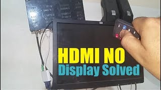 hdmi to vga no signal display fix on china dish receivers by vocal of amir [upl. by Arias]