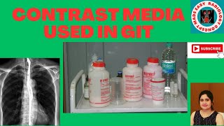 Part1 l Contrast Media used in GIT system lBarium Sulphate l Contrast media l Microbar Suspension l [upl. by Joachima539]