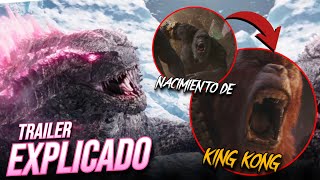 GODZILLA X KONG The New Empire TRAILER OFICIAL ANALISIS y EXPLICACION [upl. by Kreindler]