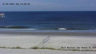 Live Cam From The Best Western In Jacksonville Beach Fl [upl. by Norwood]