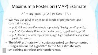 Lecture 28 — Latent Dirichlet Allocation LDA  Part 1  UIUC [upl. by Collbaith]