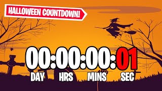 🎃HALLOWEEN🎃 COUNTDOWN 2025 LIVE🔴 247 How Many Days Till Halloween [upl. by Auqenet]