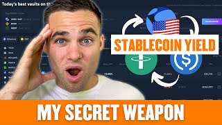 Best Stablecoin Yield Farming Strategy Earn 65 APY w this SECRET website [upl. by Darees]