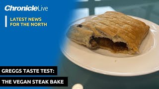 Greggs Taste Test The Vegan Steak Bake [upl. by Skye]