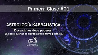 Primera clase curso de Astrología Kabbalística [upl. by Morgun]