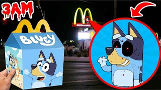 DO NOT ORDER BLUEY HAPPY MEAL FROM MCDONALDS AT 3AM BINGO BANDIT CHILLI AND BLUEY IN REAL LIFE [upl. by Tandi839]