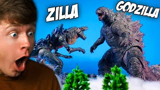 LEGENDARY GODZILLA vs ZILLA the REACTION [upl. by Trevlac]