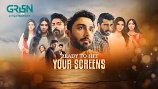 Green Entertainment Upcoming Dramas 💫 Hamza Ali Abbasi Ahmed Ali Akbar Khushhal Khan Ramsha Khan [upl. by Bennion]