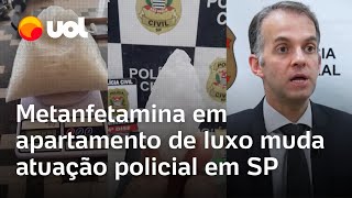 Metanfetamina em apartamento de luxo muda atuação policial em São Paulo apreensões crescem [upl. by Olracnaig]