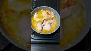 Ayam Garo rica ala akucooking food shorts [upl. by Tonye]