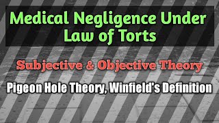 Medical Negligence under Law of Torts  Medical Negligence  Negligence under Torts [upl. by Anaoj771]