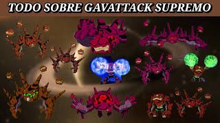 GRAVATTACK SUPREMO  TODO SOBRE GAVATTACK SUPREMO GALILIEANS Ben 10 Omniverse Omnitrix [upl. by Rhianon]