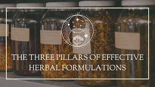 The Three Pillars of Effective Herbal Formulations [upl. by Aelanej94]