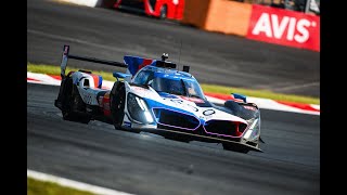 FIA WEC Bahrain 15 BMW M Hybrid V8 onboard [upl. by Ecniv]