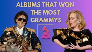 ALBUMS that won MOST GRAMMY Awards [upl. by Henigman]