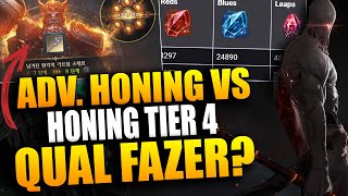 COMO GANHAR ITEM LEVEL DE FORMA EFICIENTE NO TIER 4 ADVANCED HONING VS HONING TRADICIONAL LOST ARK [upl. by Lenra]