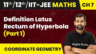 Definition Latus Rectum of Hyperbola Part 1  Hyperbola  Maths  Class 1112IITJEE  202425 [upl. by Allisurd437]