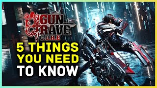 Gungrave GORE  5 Things You Need To Know Before You Play [upl. by Oijres216]