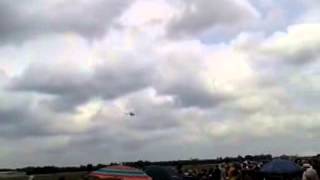 F104 Starfighter Flyby at Airshow [upl. by Annovy]