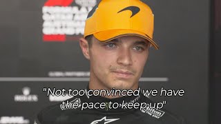 Lando Norris PostQualifying Interview  F1 Austrian grand prix [upl. by Anual]