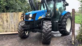 New Holland t6030 loader tractor for sale [upl. by Nonnac5]