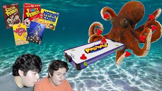 AIR HOCKEY WITH AN OCTOPUS  Postopia Gameplay [upl. by Tybi]