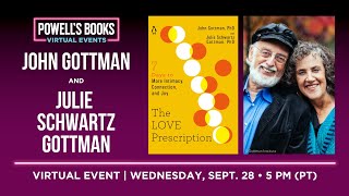 John Gottman amp Julie Schwartz Gottman present The Love Prescription in conversation with Amy Sun [upl. by Carla125]