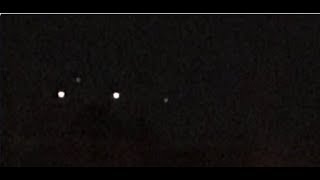 Triangle UFO Seen by Witness and Stepson Over Nashville  Short But Clear Footage from December 2017 [upl. by Meridel]