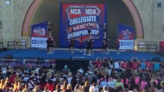 SUNY Cortland Cheerleading Finals at Nationals 2017 [upl. by Calen595]